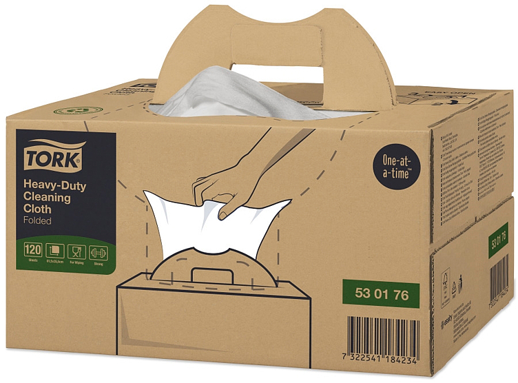 Rengjøringsklut sterk w7 35.5 x 61,5cm 120stk