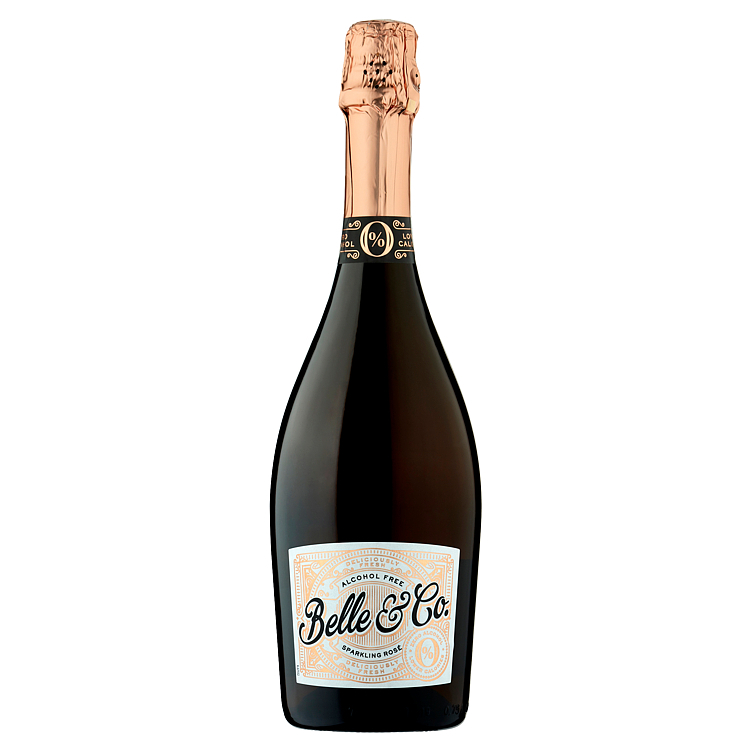 Belle & co sparkling rose   0%   75cl