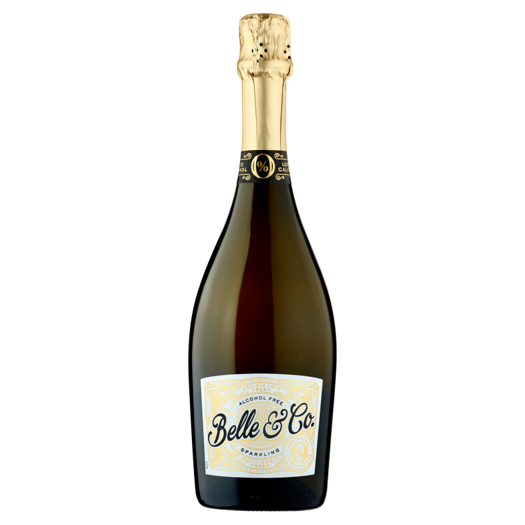 Belle & co sparkling 0% 75cl