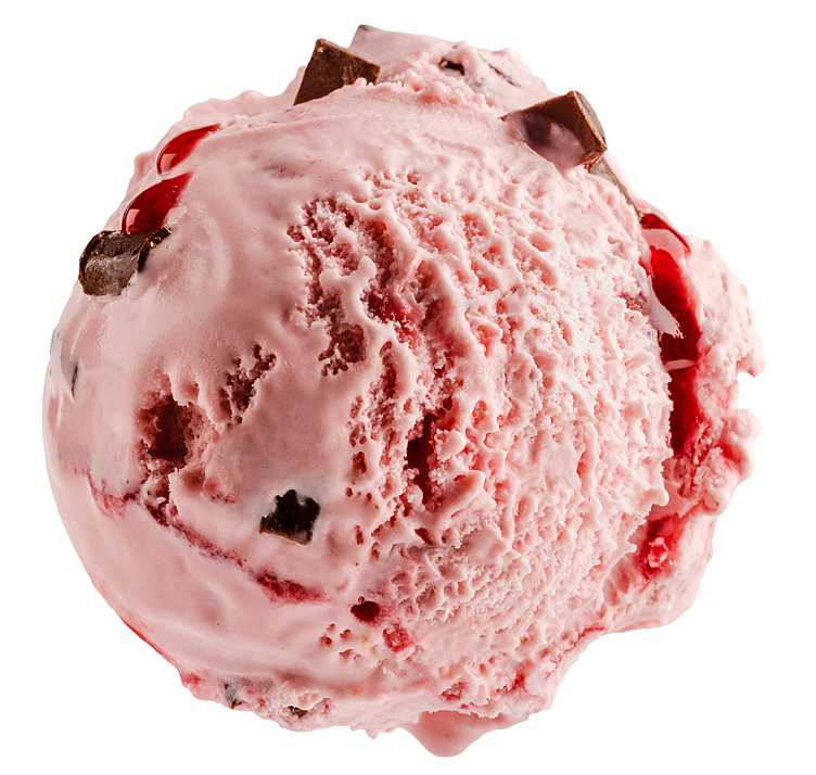 Chocolate-cherry ice cream 4,6l