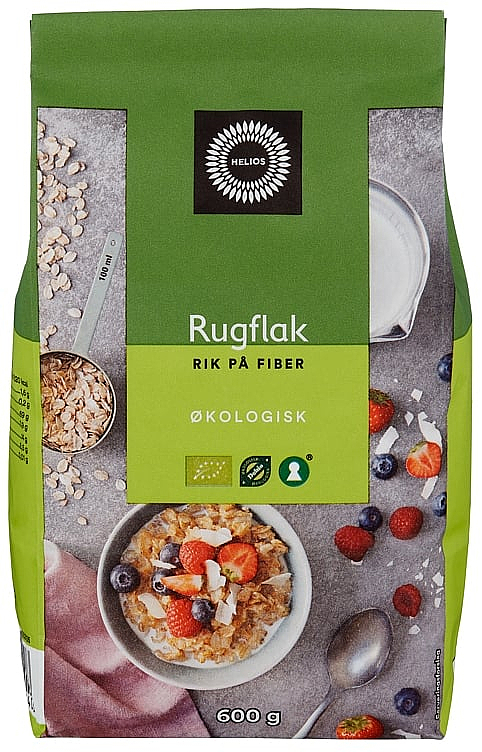 Rugflak økol. 600g