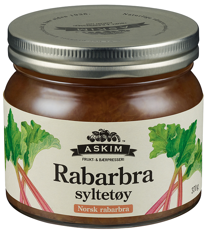 Rabarbra syltetøy  360g