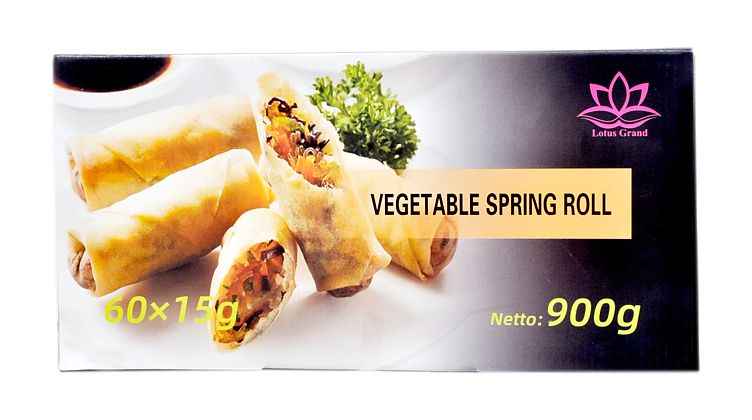 Vegetable spring roll   60x15g   900g