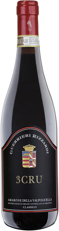Guerrieri rizzardi 3cru amarone 16% 75cl