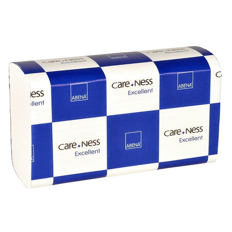 Tørkepapir care-ness excellent 2-lags z-fold  24x20  160stk