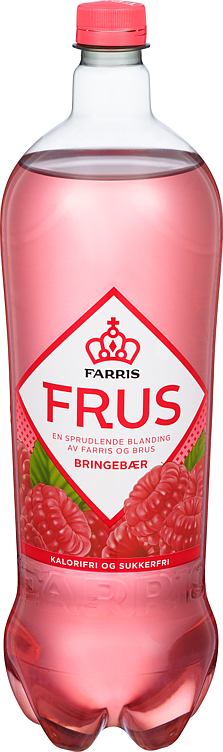 Farris frus bringebær 8x1,5l