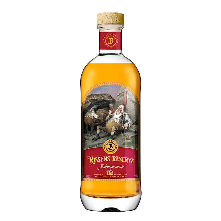 Nissens reserve juleaquavit 40% 50cl