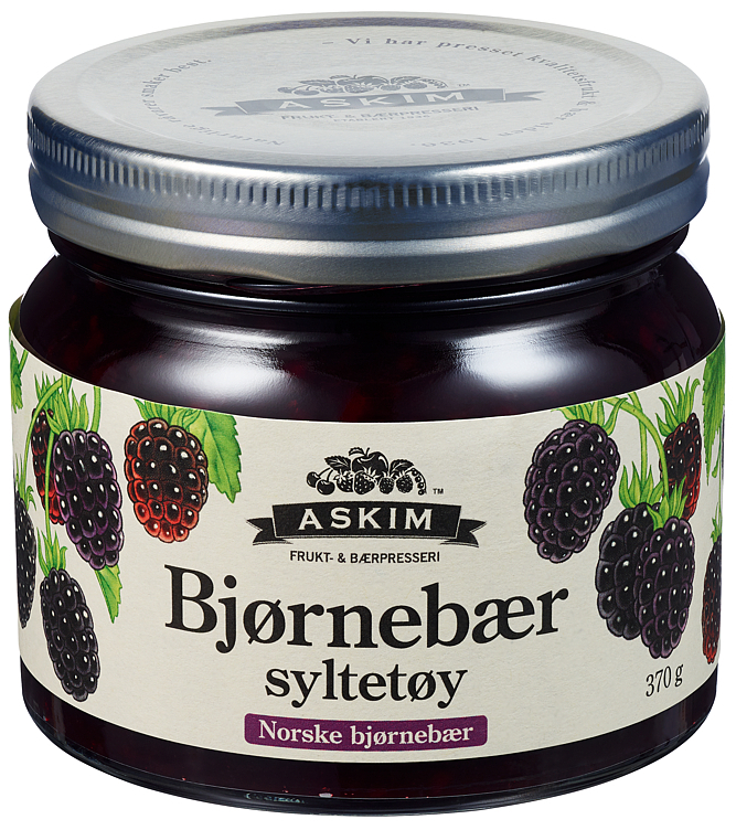 Bjørnebær syltetøy  370g
