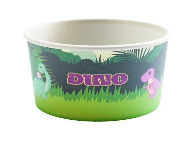 Isbeger dino 160ml, 200 stk