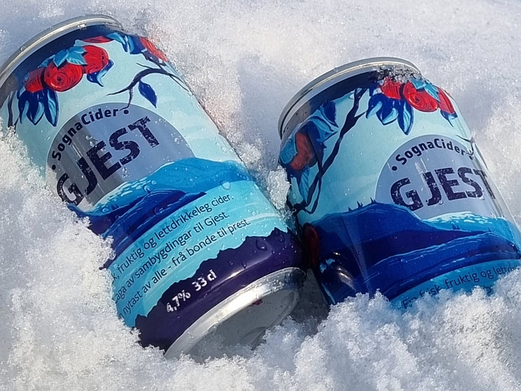 Gjest sognacider 4,7% 24x33cl