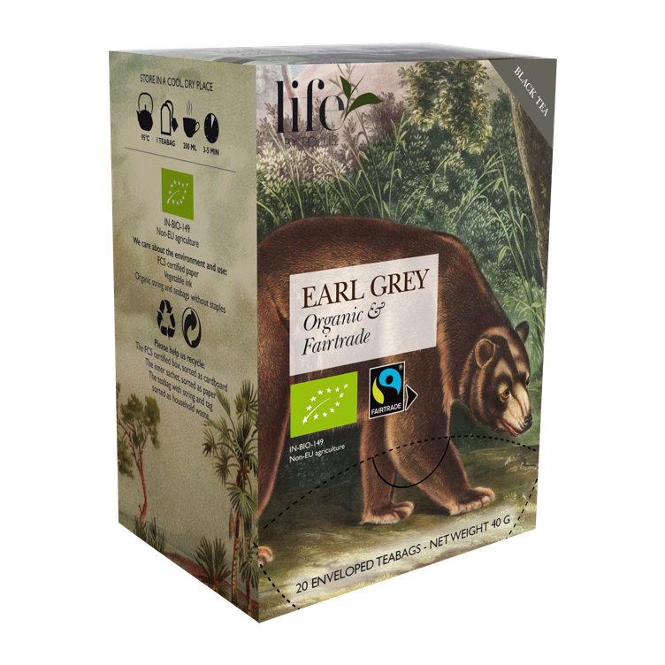 Earl grey tea økologisk & fairtrade 20stk