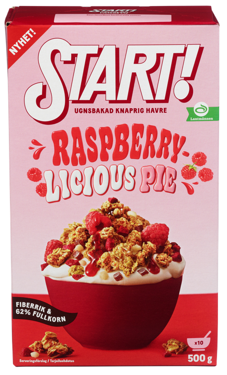 Granola rasberrylicious pie  500g