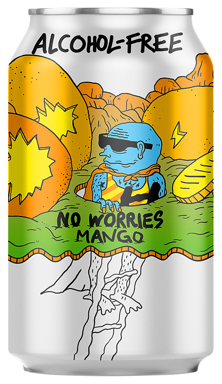 No worries mango pale ale bx 0,5% 24x33cl