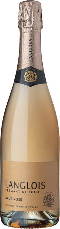 Langlois cremant brut rose 12,5% 75cl