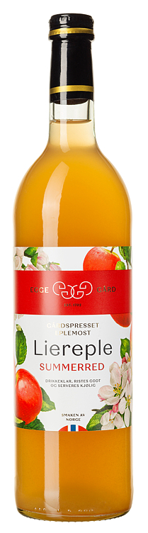 Egge gård liereple summerred   75cl