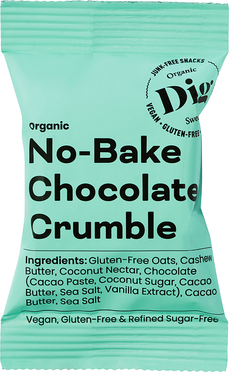 Dig chocolate crumble  35g