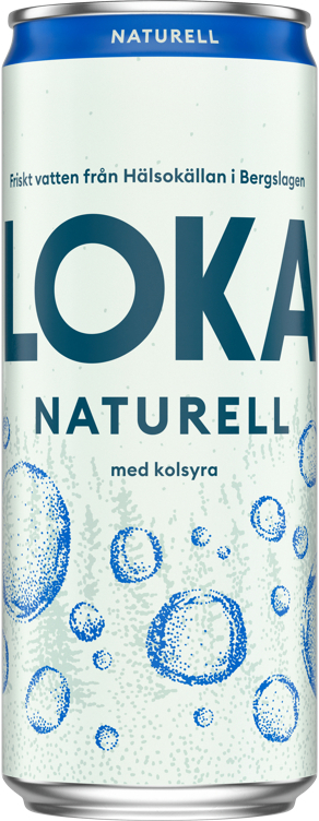 Loka natural sparkling water bx 20x33cl