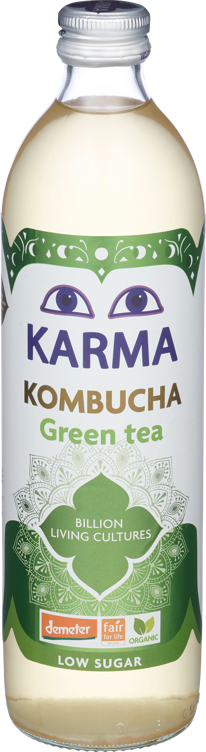 Karma kombucha grønn te 500ml
