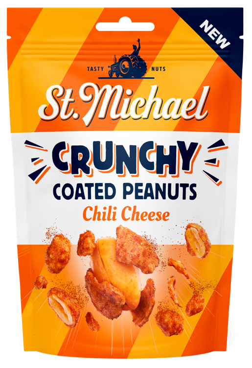 Crunchy coated peanuts chili cheese 100g