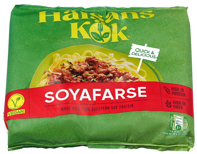 Vegansk soyafarse 500g