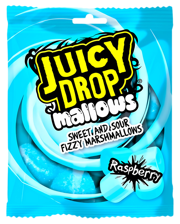 Juicy drop mallows raspberry  100g