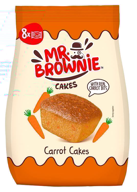 Mr brownie carrot cakes  200g