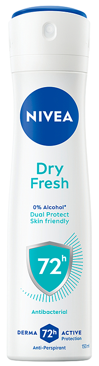 Nivea deo dry fresh spray  150ml