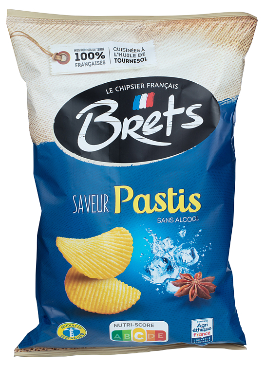 Potetchips pastis  125g