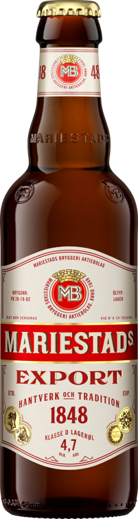 Mariestads export   4,7%   24x33cl