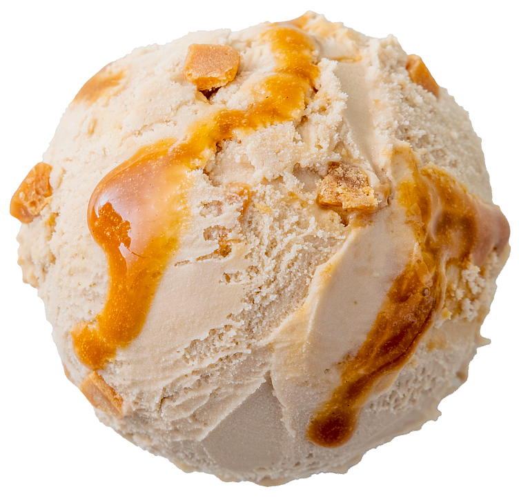 Fløteis karamell fudge kuleis  4,6l