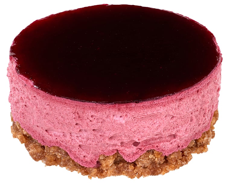 Vegan cassis mousse crumble  15x70g   krt