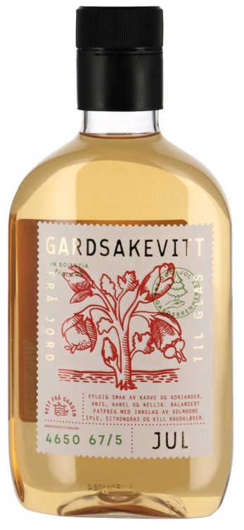 Gardsakevitt jul   40%   50cl