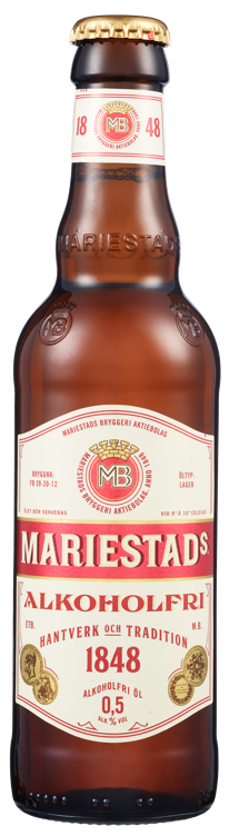 Mariestads alkoholfri   0,5%   24x33cl