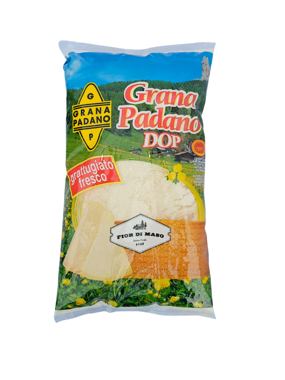 Grana padano revet fersk 1kg