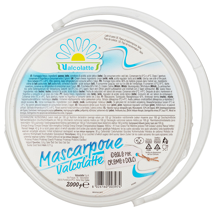 Mascarpone 2kg