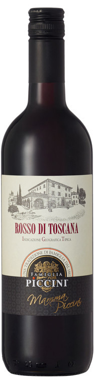 Rød rosso toscana 13% t 75cl