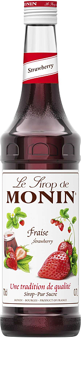 Monin strawberry syrup 70cl