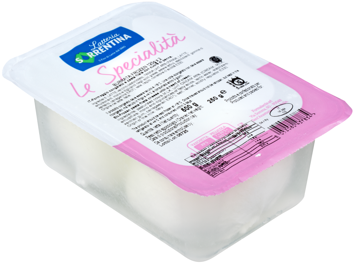 Burrata frossen   2x125g