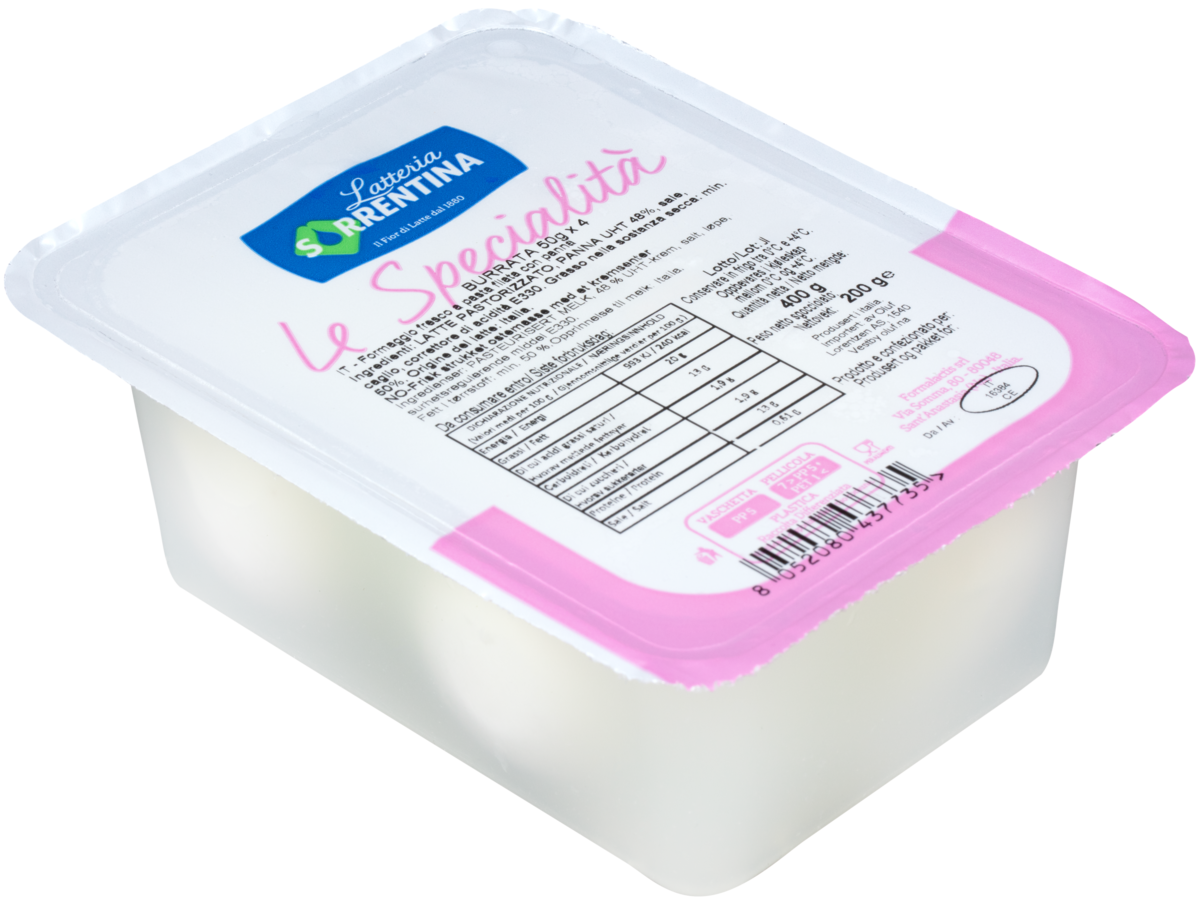 Burrata mini frossen  4x50g