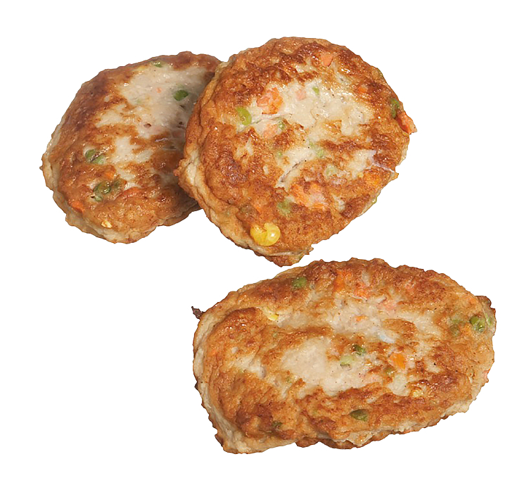 Lunsjkaker stekte 2,54 s 2500g
