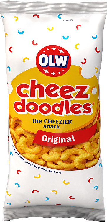 Olw cheez doodles 120g