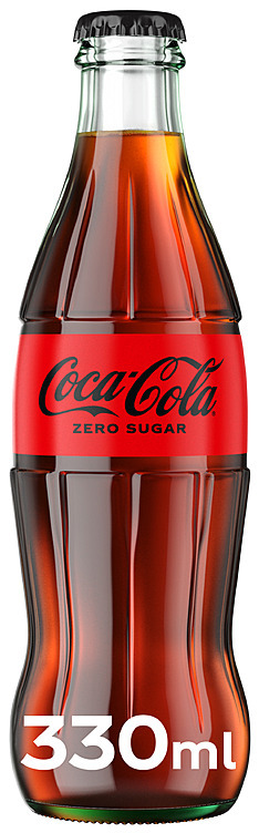 Coca-cola uten sukker glassflaske   24x0,33l