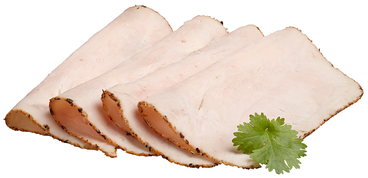Pastrami av kalkun skivet 500g kg