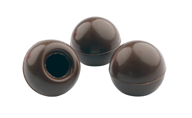 Truffel shells mørk sjokolade 504stk
