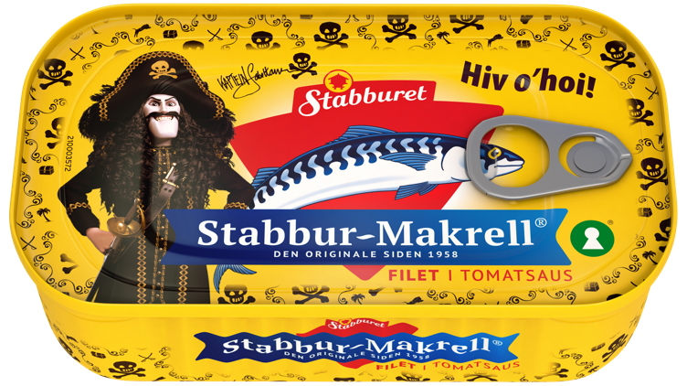 Makrell filet i tomat   110g