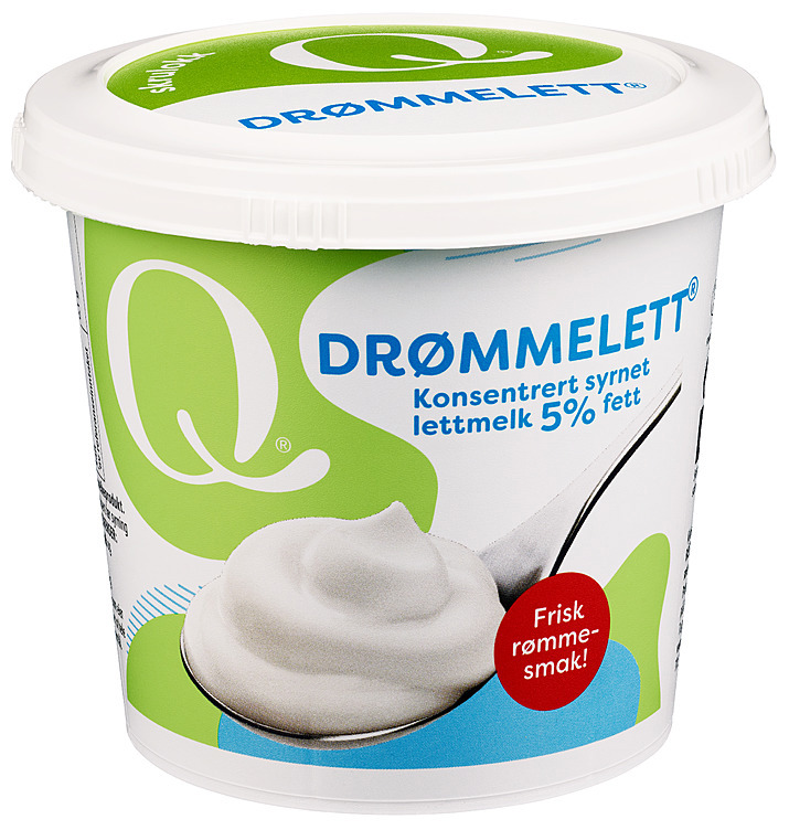 Q-drømmelett [sour cream] 5%   300g