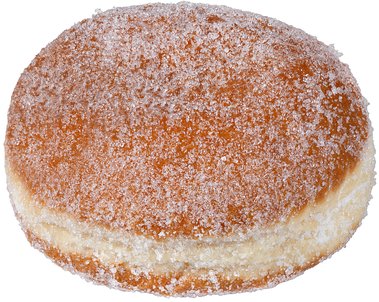 Berliner w/vanilla custard  72g