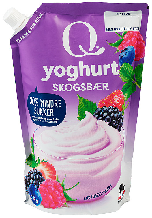 Frokostyoghurt skogsbær 800g