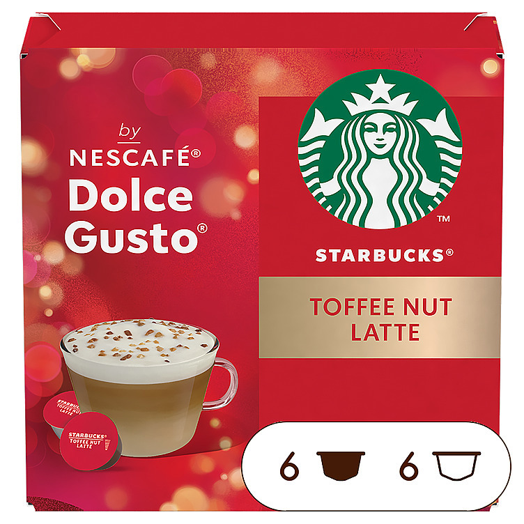 Starbucks toffee nut latte 12x127,8g