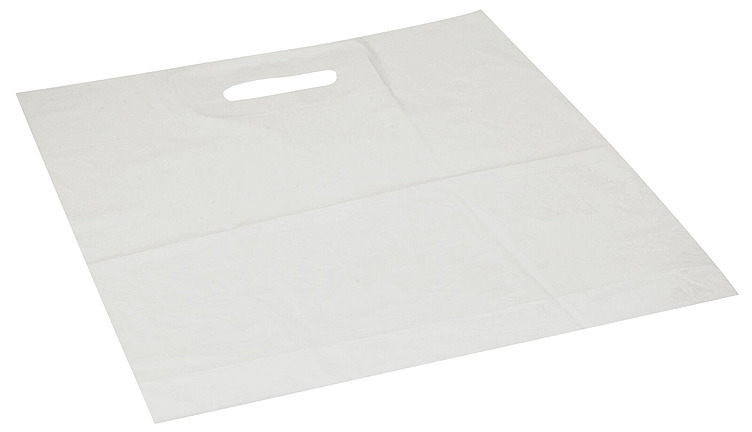 Bærepose hvit ldpe/virgin 40x45cm stk